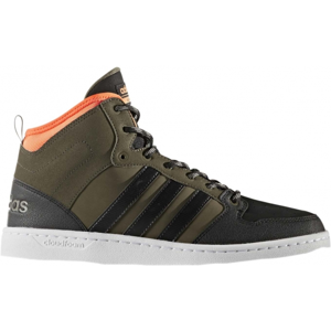 adidas CF HOOPS MID WTR hnedá 7.5 - Pánska lifestyle obuv