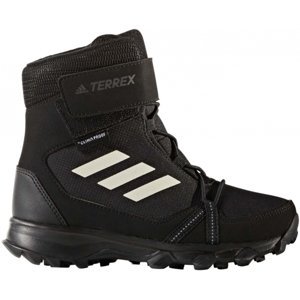 adidas TERREX SNOW CF CP CW K Detská outdoorová obuv, čierna, veľkosť 28