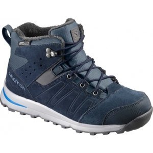 Salomon UTILITY TS CSWP J modrá 33 - Juniorská zimná obuv obuv