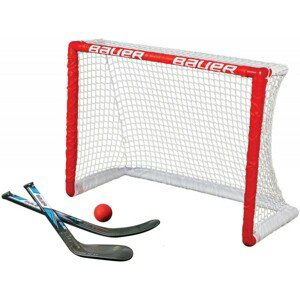 Bauer KNEE HOCKEY GOAL SET Plastová bránka s hokejkami, červená, veľkosť