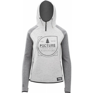 Picture IRON W HOODIE biela L - Dámska mikina