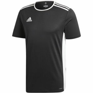adidas ENTRADA 18 JSY Pánsky futbalový dres, čierna, veľkosť M