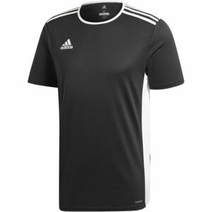 adidas ENTRADA 18 JSY Pánsky futbalový dres, čierna, veľkosť S