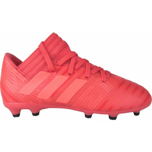 adidas NEMEZIZ 17.3 FG J červená 35 - Chlapčenská futbalová obuv