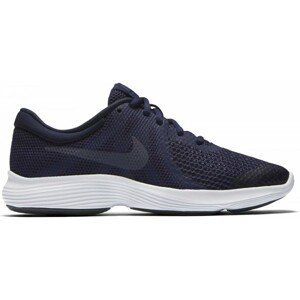 Nike REVOLUTION 4 GS Detská bežecká obuv, tmavo modrá, veľkosť 36