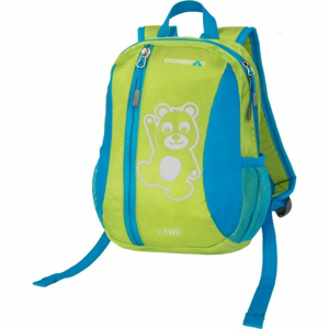 Crossroad CHILL 7 Detský batoh, svetlo zelená,modrá,biela, veľkosť