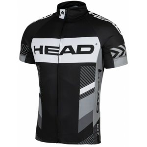 Head MEN JERSEY TEAM čierna XL - Pánsky cyklistický dres