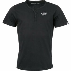 ALPINE PRO DARNELL 2 čierna S - Pánske tričko
