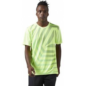 Reebok SS TEE FLASH M svetlo zelená XL - Pánske športové tričko