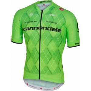 Castelli TEAM 2.0 JERSEY FZ zelená L - Pánsky cyklistický dres