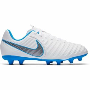 Nike JR TIEMPO LEGEND CLUB VII Detské kopačky, biela, veľkosť 38