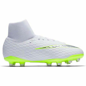 Nike JR HYPERVENOM PHANTOM III ACADEMY DYNAMIC FIT FG biela 4.5 - Detské kopačky