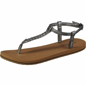 O'Neill FW BRAIDED DITSY PLUS SANDAL tmavo sivá 37 - Dámske sandále