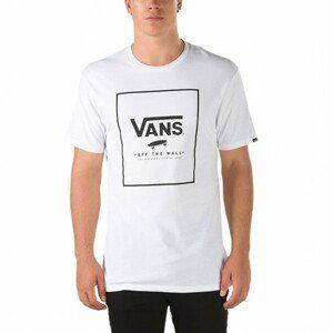 Vans MN PRINT BOX biela S - Pánske tričko