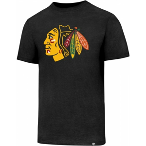 47 NHL CHICAGO BLACKHAWKS CLUB TEE čierna S - Pánske tričko