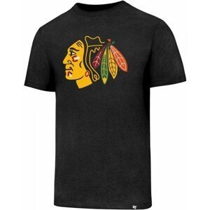 47 NHL CHICAGO BLACKHAWKS CLUB TEE čierna M - Pánske tričko