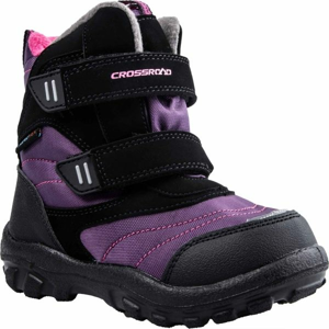 Crossroad CUDDI fialová 27 - Detská zimná obuv