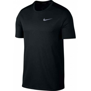 Nike BRTHE RUN TOP SS čierna L - Pánske bežecké tričko
