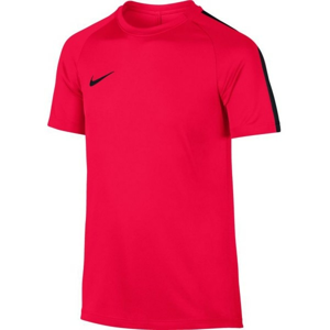 Nike DRY ACDMY TOP SS červená S - Detský  futbalový top