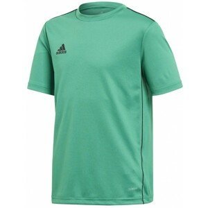 adidas CORE18 JSY Y Juniorský  futbalový dres, zelená, veľkosť 152