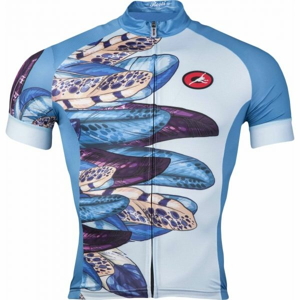 Rosti PAVONE DL ZIP Dámsky cyklistický dres, modrá, veľkosť XL