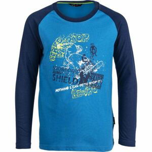 Lewro NORRIS modrá 128-134 - Chlapčenské tričko