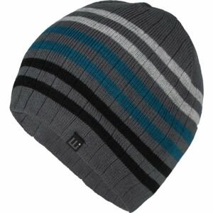 Willard SCORPIO Pánska pletená čiapka, sivá,čierna,modrá, veľkosť