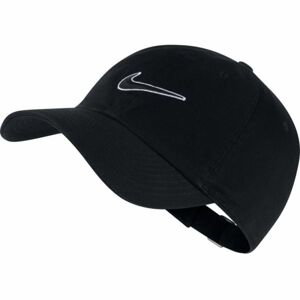 Nike NSW H86 CAP NK ESSENTIAL SWH Unisex šiltovka, čierna,biela, veľkosť