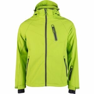 Willard FABIAN zelená XL - Pánska softshellová lyžiarska bunda