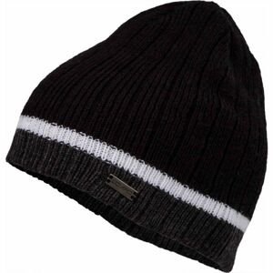 Willard CAPRIC Pletená čiapka, čierna,biela, veľkosť