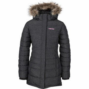 Head LEXI čierna 128-134 - Dievčenský zimný kabát
