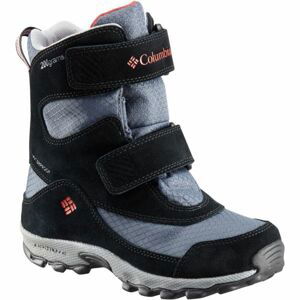 Columbia YOUTH PARKERS PEAK VELCRO BOOT šedá 10 - Detská outdoorová obuv