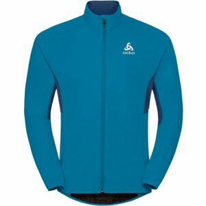 Odlo AEOLUS JACKET Pánska športová bunda, svetlomodrá, veľkosť XXL