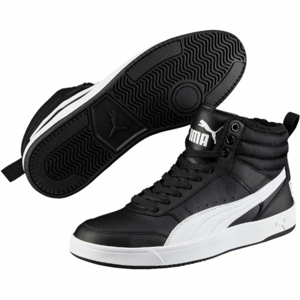 Puma REBOUND STREET V2 FUR čierna 8 - Pánske tenisky