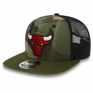 New Era 9FIFTY NBA TRUCKER CHICAGO BULLS červená M/L - Klubová šiltovka