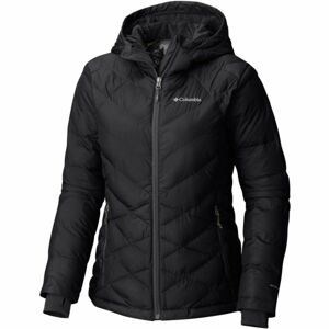 Columbia HEAVENLY HOODED JACKET Dámska bunda, čierna, veľkosť