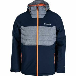 Columbia WHITE HORIZON HYBRID JACKET Pánska vodeodolná bunda, tmavo modrá,sivá,biela, veľkosť