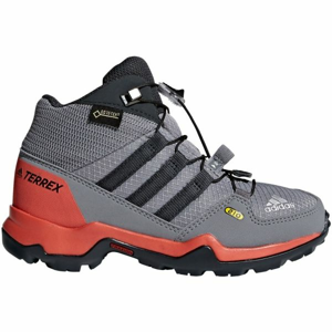 adidas TERREX MID GTX K šedá 31 - Detská outdoorová obuv