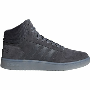 adidas HOOPS 2.0 MID šedá 7.5 - Pánska voľnočasová obuv