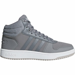 adidas HOOPS 2.0 MID sivá 6.5 - Dámske tenisky