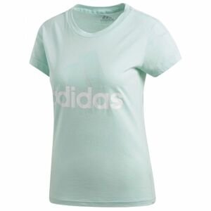 adidas ESS LI SLI TEE Dámske tričko, modrá, veľkosť M