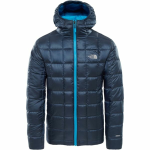 The North Face KABRU HD DOWN JACKET M tmavo modrá L - Pánska zateplená bunda