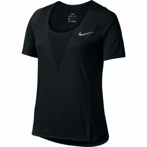 Nike ZNL CL RELAY TOP SS čierna Crna - Dámske športové tričko