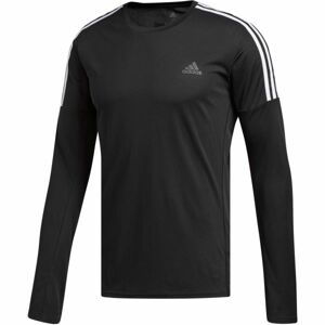 adidas RUN 3S LS M čierna L - Pánske tričko