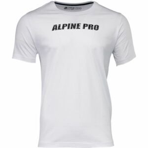 ALPINE PRO LEMON biela M - Pánske tričko