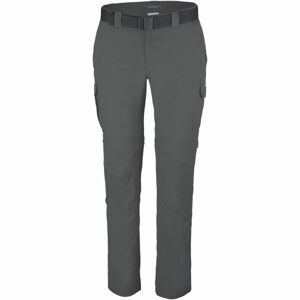 Columbia SILVER RIDGE II CONVERTIBLE PANT Pánske outdoorové nohavice, tmavo sivá, veľkosť 38/34