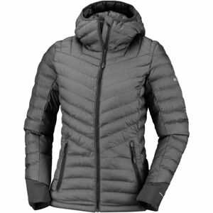 Columbia WINDGATES HOODED JACKET tmavo sivá XS - Dámska bunda