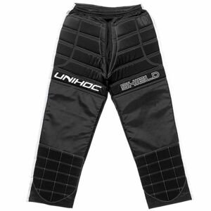 Unihoc SHIELD PANTS čierna XL - Florbalové brankárske nohavice