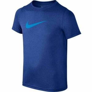 Nike B NK DRY TEE SS SWOOSH SOLID modrá S - Chlapčenské tričko