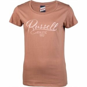 Russell Athletic DÁMSKE TRIČKO Dámske tričko, hnedá, veľkosť M